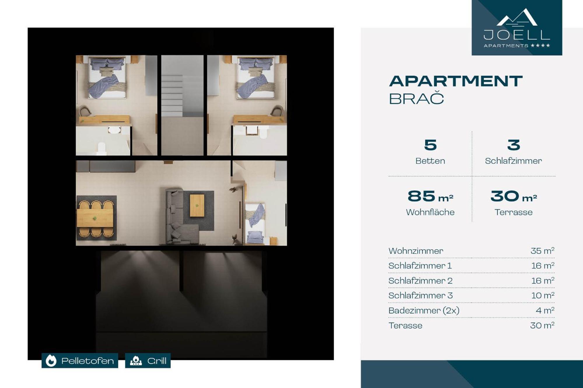 לוקבה Joell Apartments מראה חיצוני תמונה